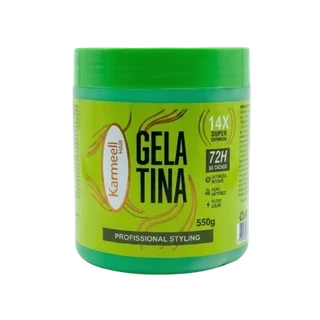 Pote Gelatina Capilar Karmeell 550g — 14x definição