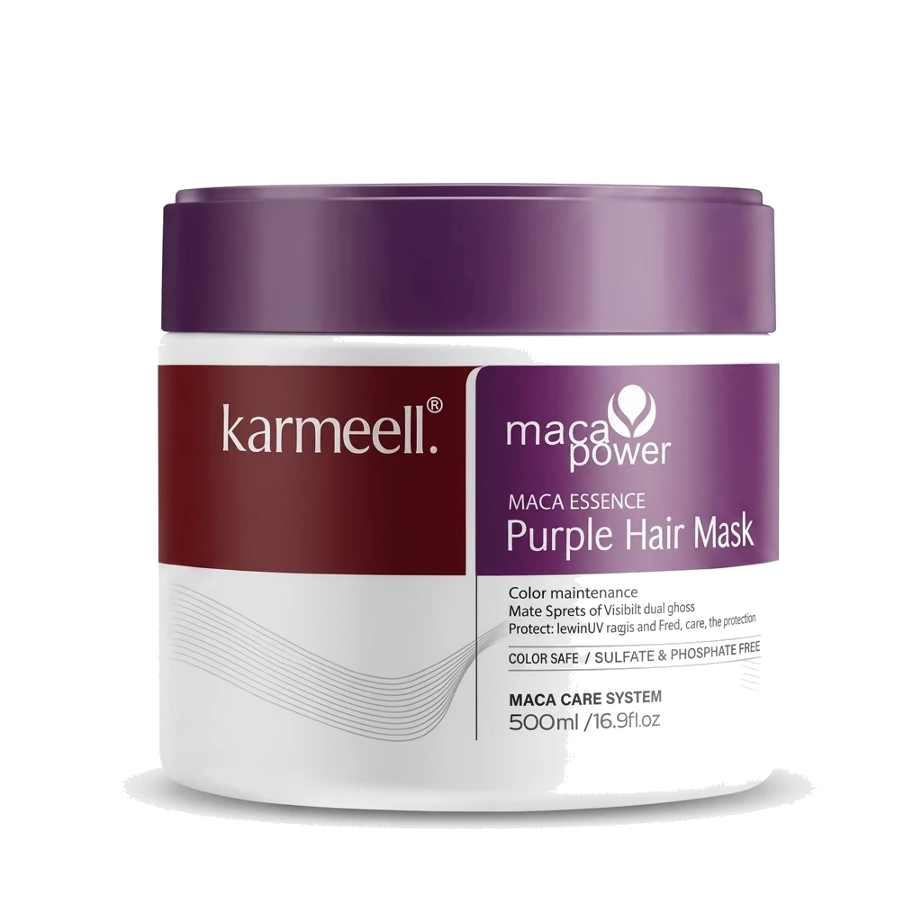 Pote Matizador Platinum Karmeell 500ml — máscara matizadora